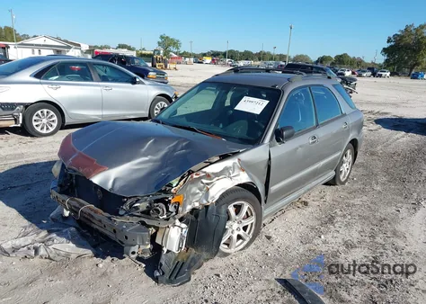 2006 Subaru Impreza Outback Sport from USA, damaged, VIN JF1GG68606H807012